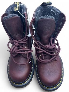 Dr. Martens *Brand New burgundy lace up warm cozy boots #laceup
No Box No Tags